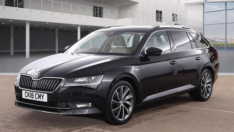 Used Skoda Superb LAURIN & KLEMENT 190 HP (139 kW) 2018 Black Estate