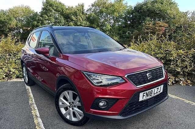 Red Used 2018 Seat Arona SE Technology SUV | £11,490 (Fair price) - Image 1/4