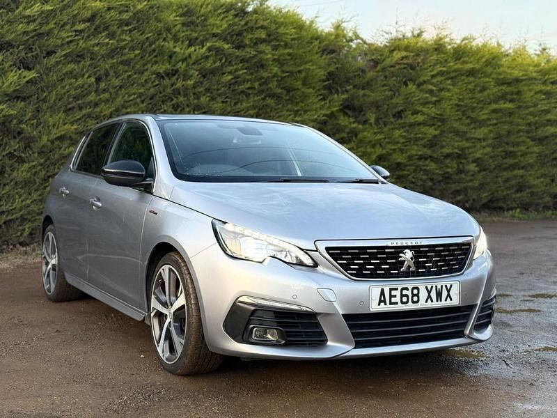 Grey Used 2018 Peugeot 308 GT-line Hatchback | £6,985 (Good price) - Image 1/4