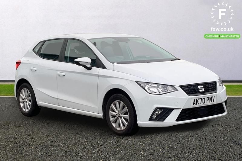 White Used 2020 Seat Ibiza SE Hatchback | £9,799 (Good price) - Image 1/3