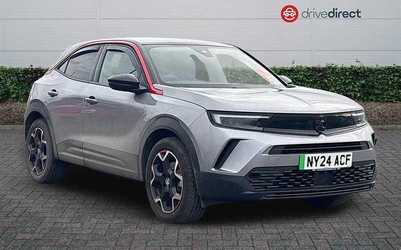 Used Vauxhall Mokka 100 kW (136 HP) 2024 Two coat metallic  contrast grey SUV