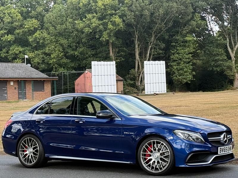 Blue Used 2015 Mercedes C63S AMG Premium Sedan | £17,995 - Image 1/4