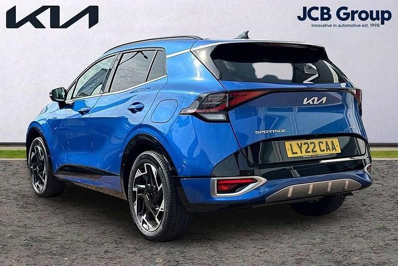 Used Kia Sportage GT-Line S 261 HP (191 kW) 2022 Blue SUV