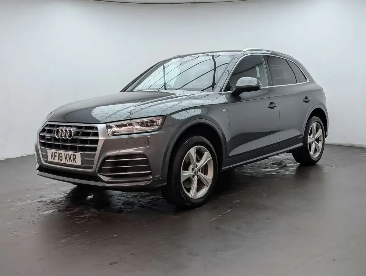 Used Audi Q5 S-Line 252 HP (185 kW) 2018 Grey SUV