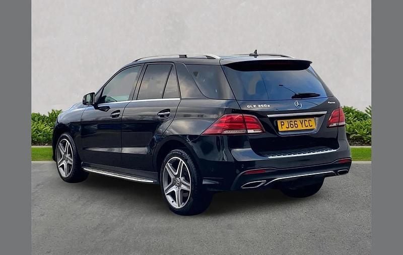 Used Mercedes GLE350 AMG line 254 HP (186 kW) 2016 Black SUV