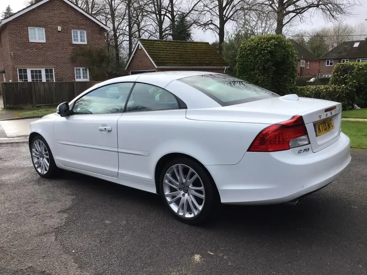 Usado Volvo C70 SE Lux 2013 Blanco Descapotable