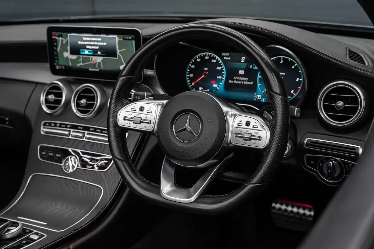 Used Mercedes C300 AMG Line Premium 245 HP (180 kW) 2018 Grey Cabriolet