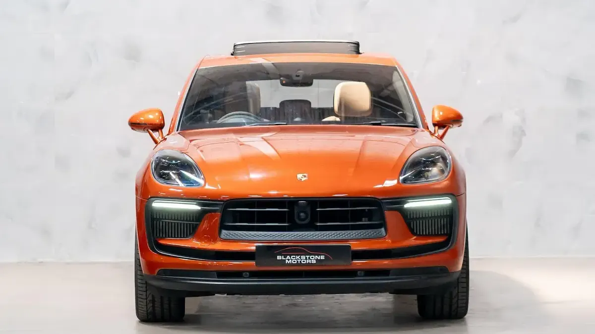 Used Porsche Macan 2022 Orange SUV