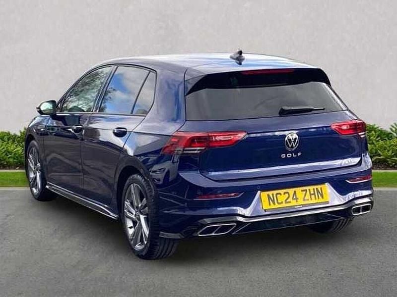 Used VW Golf VIII R-line 150 HP (110 kW) 2024 Blue Hatchback