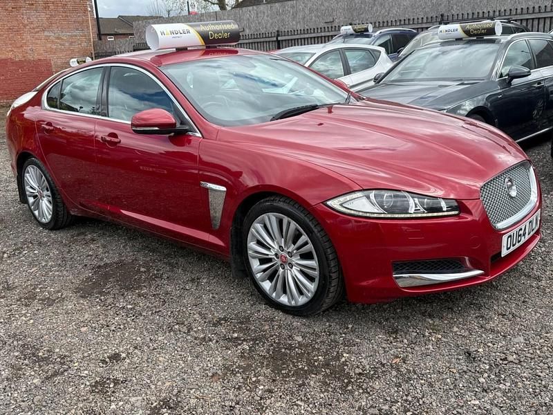 Used Jaguar XF Portfolio 2014 Red Sedan