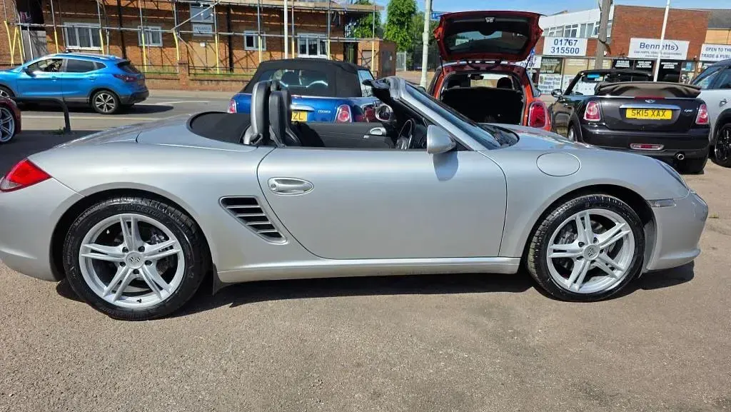 Used Porsche Boxster 255 HP (187 kW) 2009 Silver Cabriolet