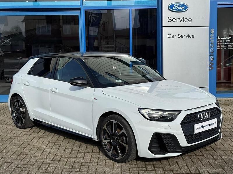 Used Audi A1 Black Edition 2022 White Hatchback