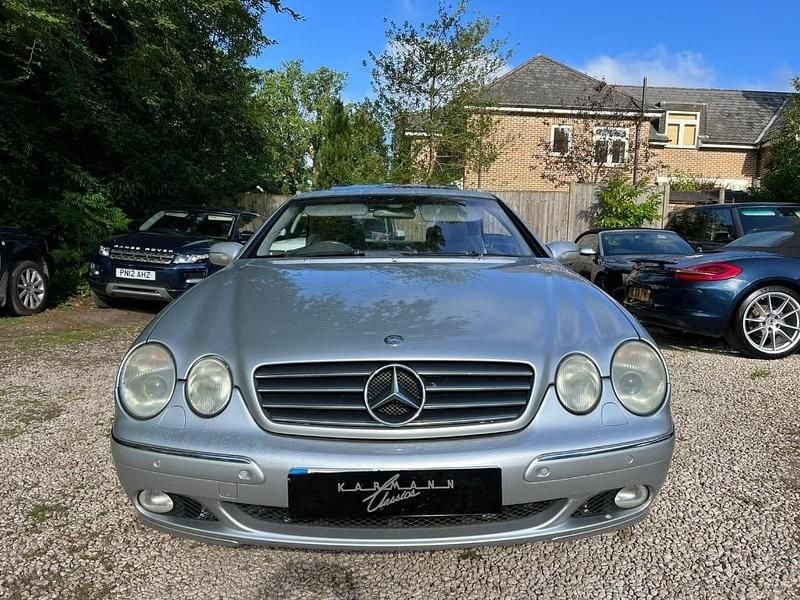 Used Mercedes CL500 303 HP (222 kW) 2002 Silver Coupe