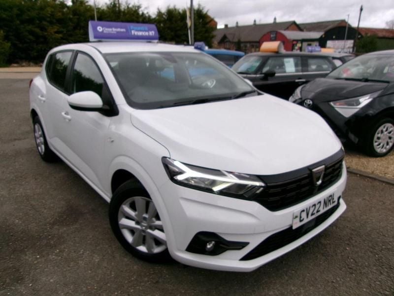 Used Dacia Sandero Comfort 2022 White Hatchback