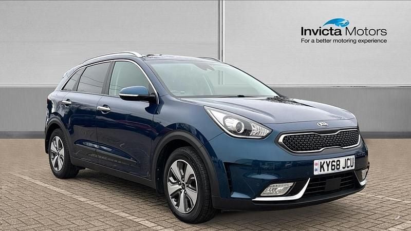 Used Kia Niro 141 HP (103 kW) 2018 Aqua blue metallic SUV