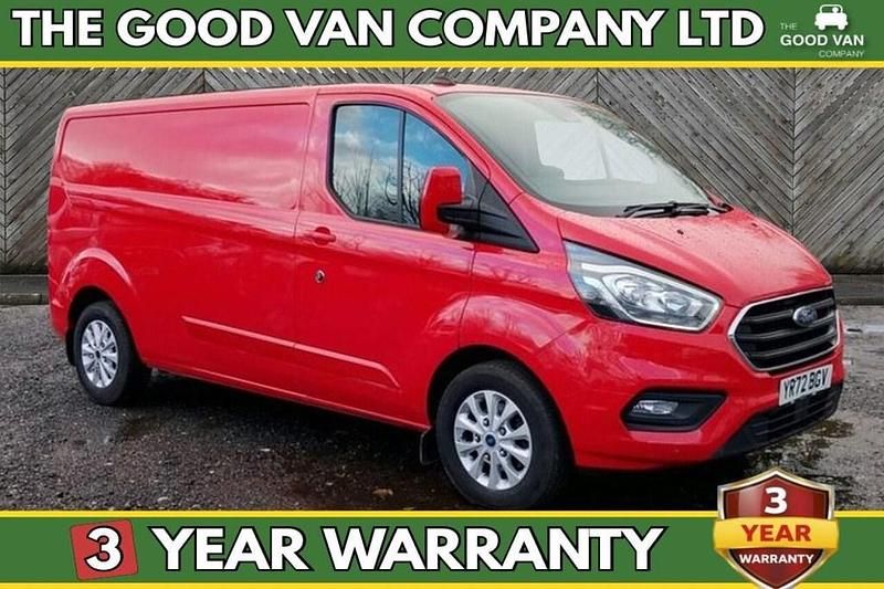 Used Ford Transit Custom Premium 130 HP (95 kW) 2022 Red