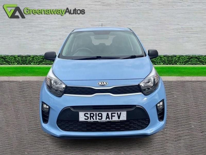 Used Kia Picanto 66 HP (48 kW) 2019 Blue Hatchback
