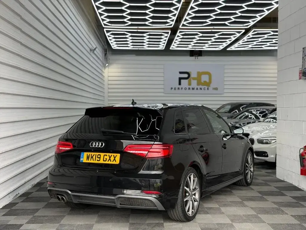 Used Audi A3 Black Edition 2019 Black Sedan