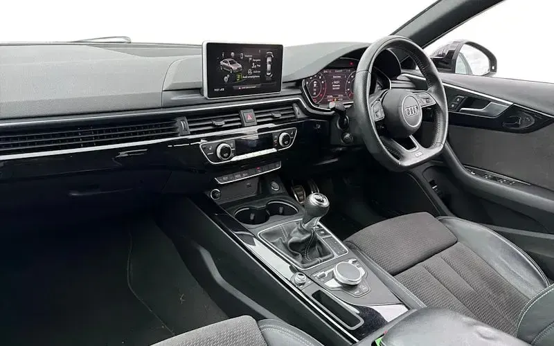 Used Audi A4 Black Edition 150 HP (110 kW) 2018 Black Sedan