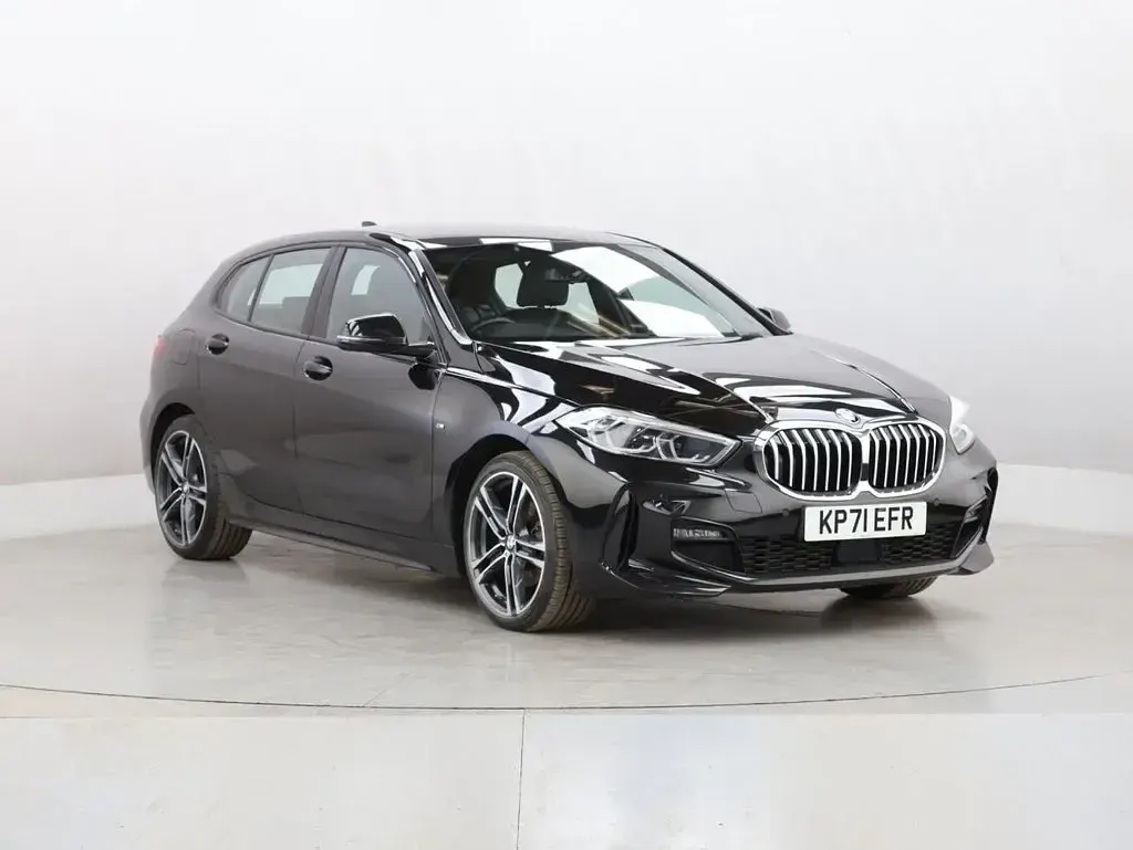 Used BMW 118 M Sport 136 HP (100 kW) 2021 Black Hatchback
