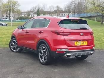 Used Kia Sportage GT-Line 150 HP (110 kW) 2021 Red SUV