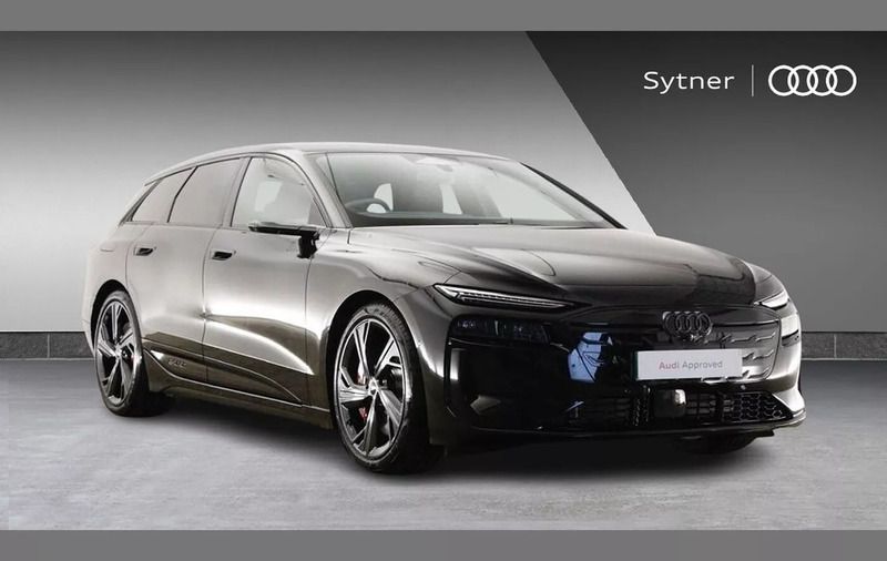 Black Used 2025 Audi A6 e-tron Comfort Estate | £77,000 - Image 1/4