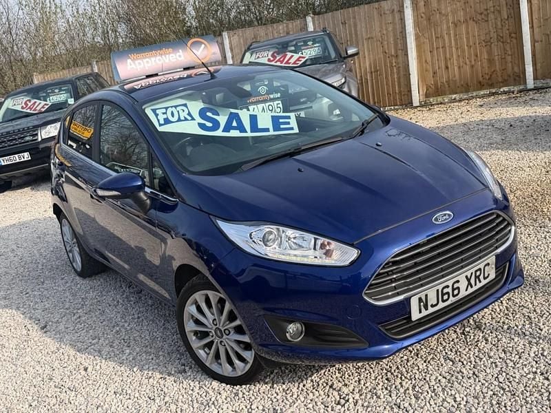 Used Ford Fiesta Titanium X 2016 Blue Hatchback