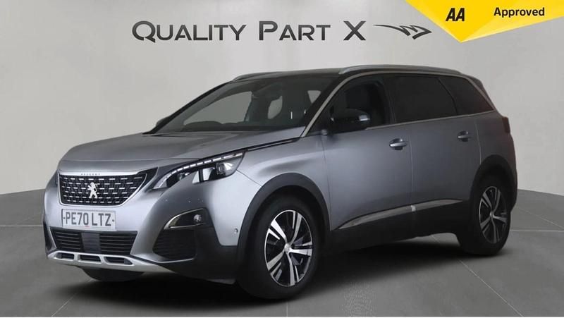 Used Peugeot 5008 GT-line 130 HP (95 kW) 2020 Grey Hatchback