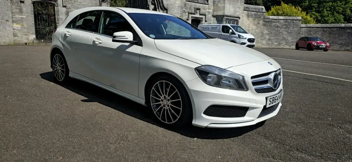 Used Mercedes A180 AMG 2014 White Hatchback