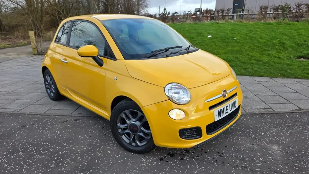 Używany Fiat 500 S 69 KM (50 kW) 2015 Żółty Hatchback