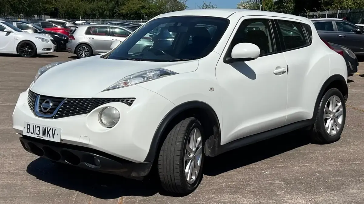 Używany Nissan Juke Acenta 2013 Biały SUV