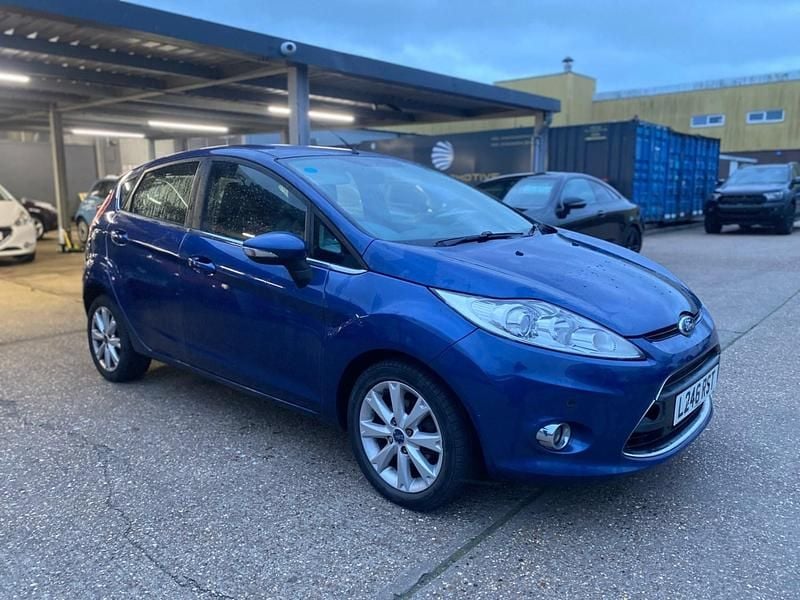 Used Ford Fiesta Zetec 2010 Blue Hatchback