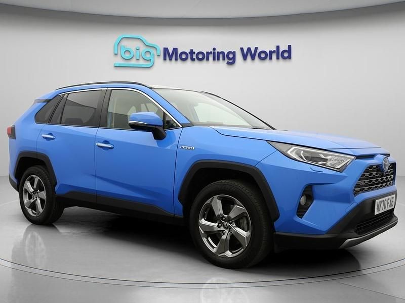 Blue Used 2020 Toyota RAV4 Hybrid SUV | £25,700 (Fair price) - Image 1/4