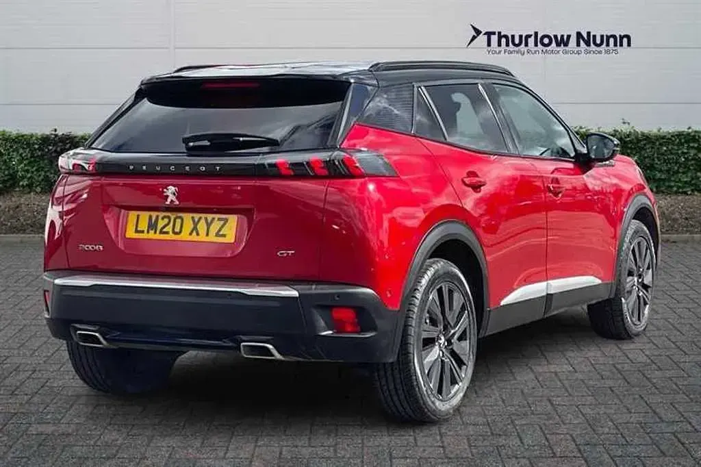 Used Peugeot 2008 GT 155 HP (114 kW) 2020 Red SUV