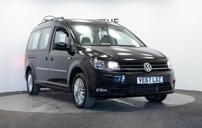 Black Used 2018 VW Caddy Maxi Life Life MPV | £11,995 (Super price) - Image 1/4