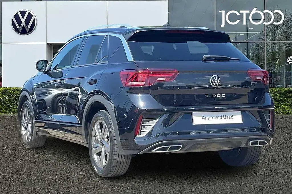 Used VW T-Roc R-line 150 HP (110 kW) 2022 Black SUV