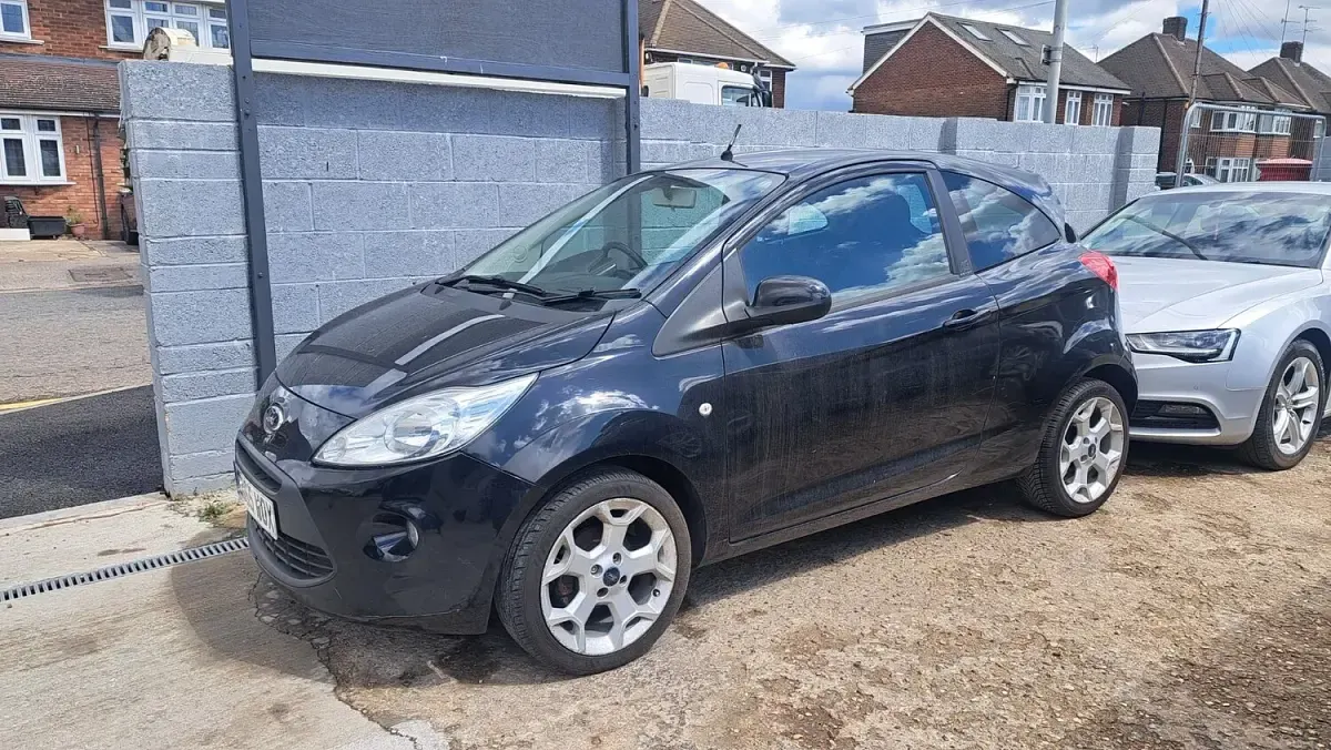 Used Ford Ka Zetec 2015 Black Hatchback