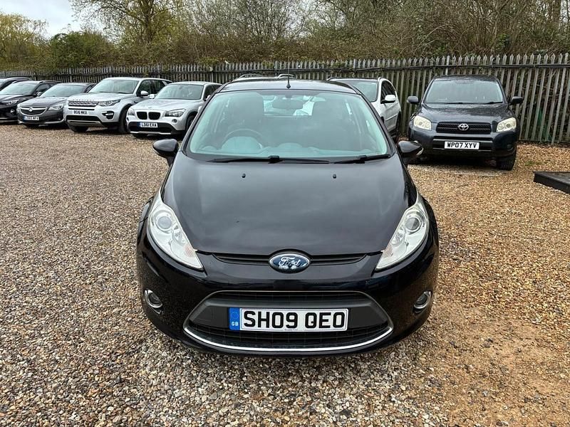 Used Ford Fiesta Zetec 96 HP (70 kW) 2009 Black Hatchback