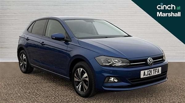 Blue Used 2021 VW Polo Match Hatchback | £14,690 (Fair price) - Image 1/4