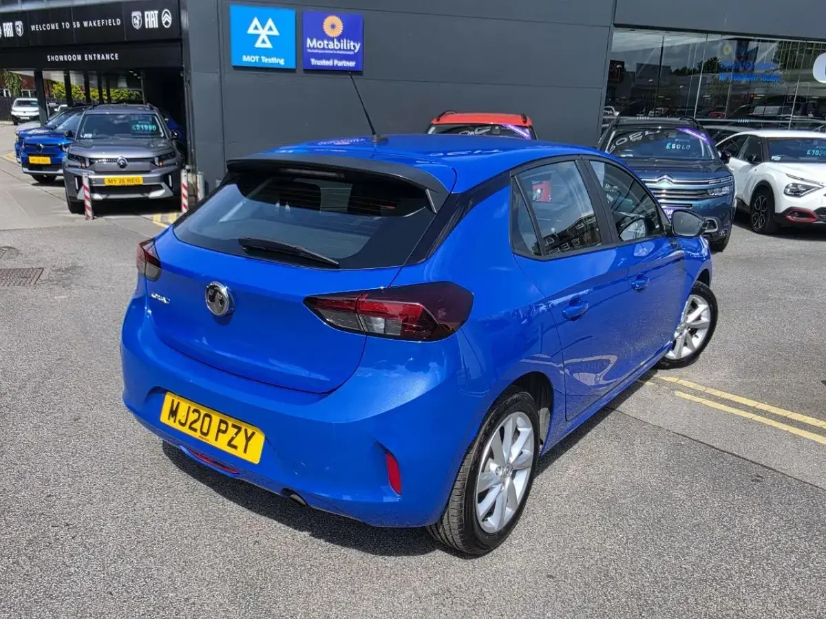 Used Vauxhall Corsa 74 HP (54 kW) 2020 Blue Hatchback