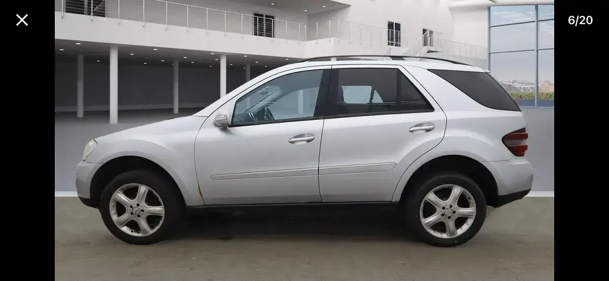 Used Mercedes ML280 2007 Silver SUV