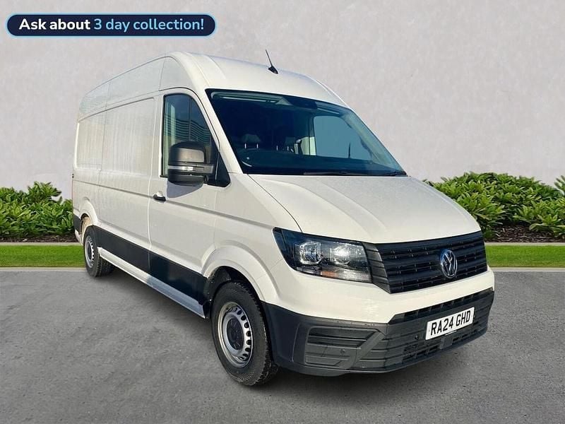 White Used 2024 VW Crafter Van | £27,990 (A bit pricey) - Image 1/4