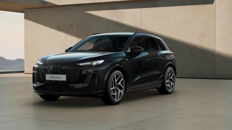 Black New 2025 Audi Q6 e-tron SUV | £66,940 (Super price) - Image 1/4