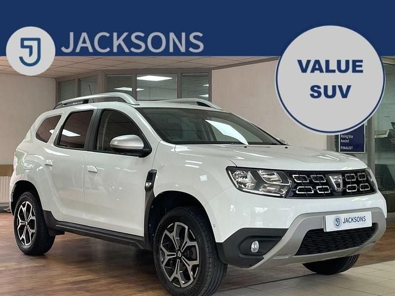 White Used 2019 Dacia Duster Prestige SUV | £8,595 (Fair price) - Image 1/3