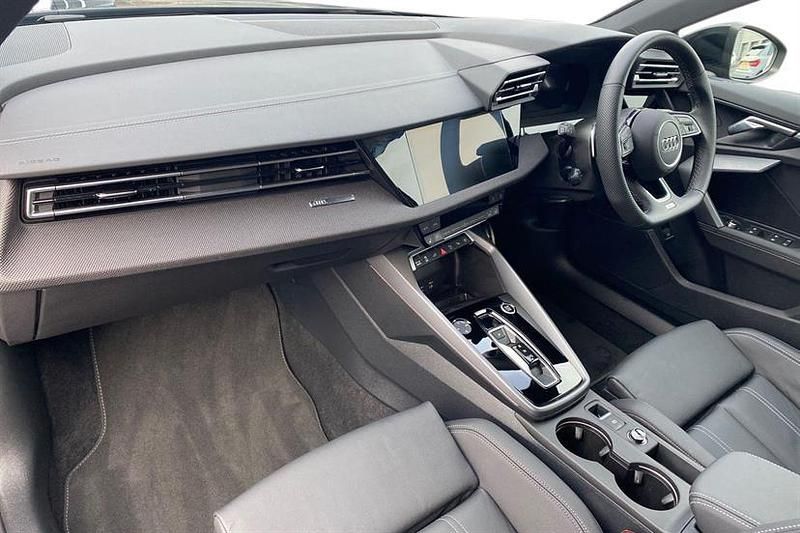 Used Audi A3 e-tron Black Edition 204 HP (150 kW) 2025 Arkona white Hatchback