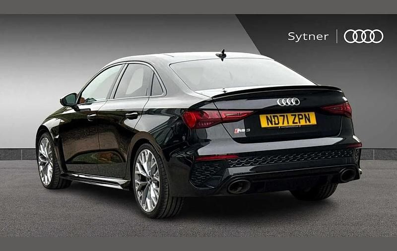 Used Audi RS3 Sport 400 HP (294 kW) 2022 Black Sedan