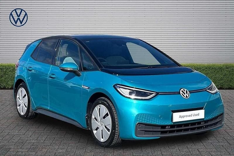 Used VW ID.3 Pro Performance 150 kW (204 HP) 2022 Turquoise Hatchback