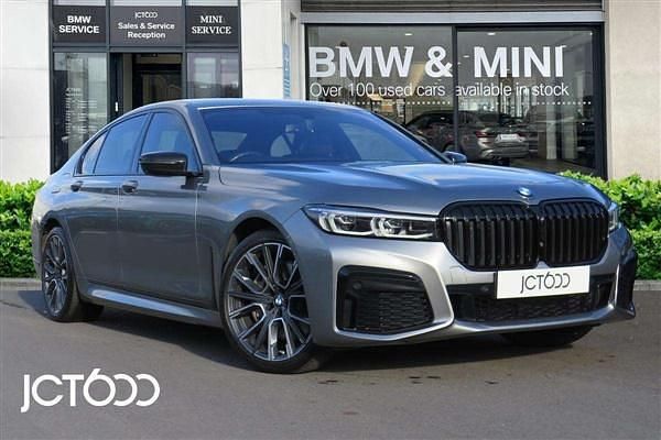 Grey Used 2022 BMW 740 M Sport Sedan | £36,769 (Fair price) - Image 1/4