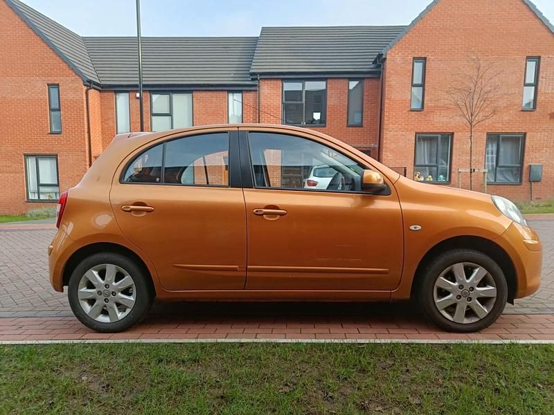 Used Nissan Micra Acenta 2011 Orange Hatchback