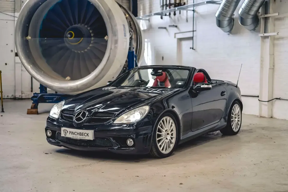 Used Mercedes SLK55 AMG AMG 2005 Black Cabriolet